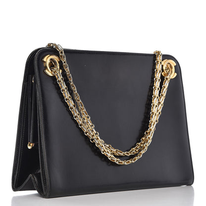 Chanel Lambskin CC Tote Black 17 of 20