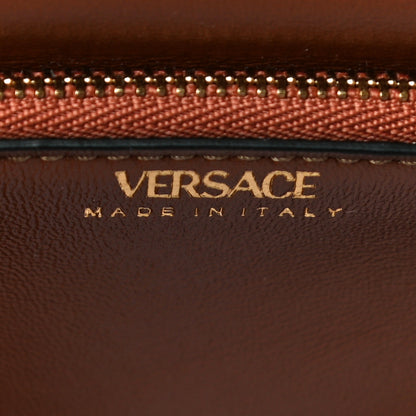Versace Denim Mini La Medusa Chain Tote Navy Blue 6 of 9