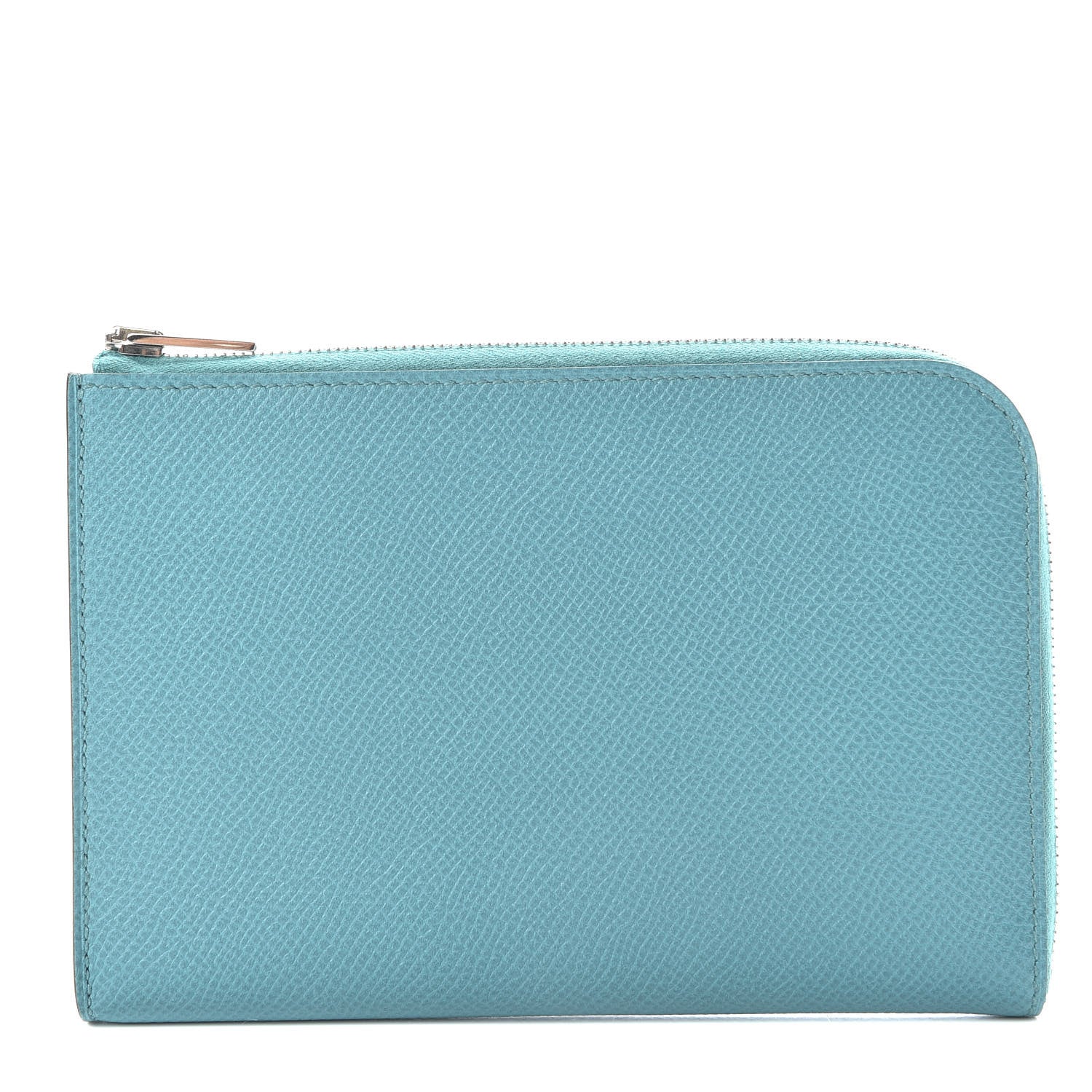 Hermes Epsom Remix Duo Wallet Bleu Atoll 1 of 11