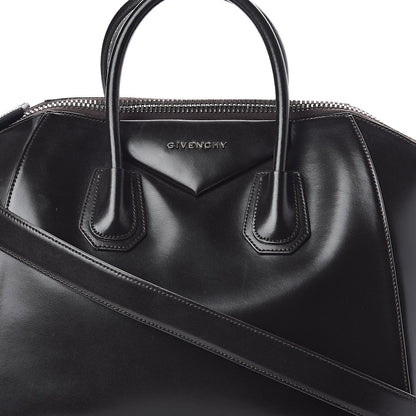 Givenchy Shiny Lord Calfskin Medium Antigona Dark Brown 7 of 11