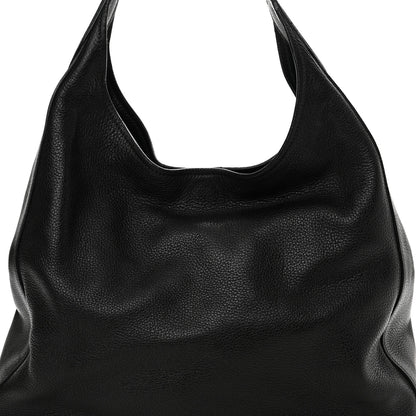 Prada Vitello Daino Medium Pocket Hobo Bag Black 8 of 17
