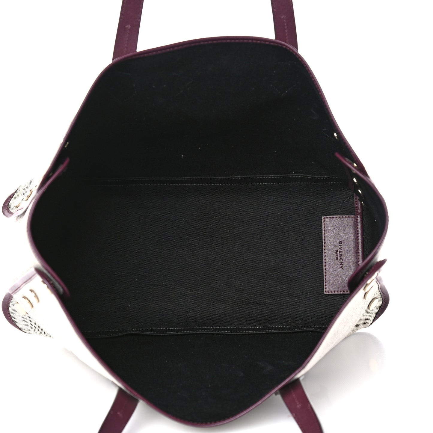 Canvas Medium Bond Shopper Tote Aubergine