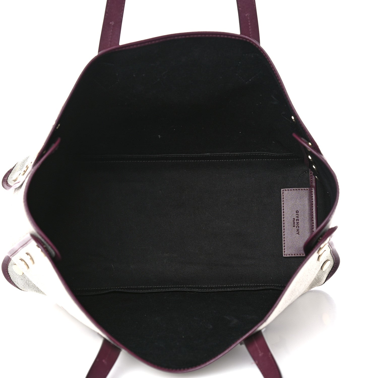 Givenchy Canvas Medium Bond Shopper Tote Aubergine 6 of 20
