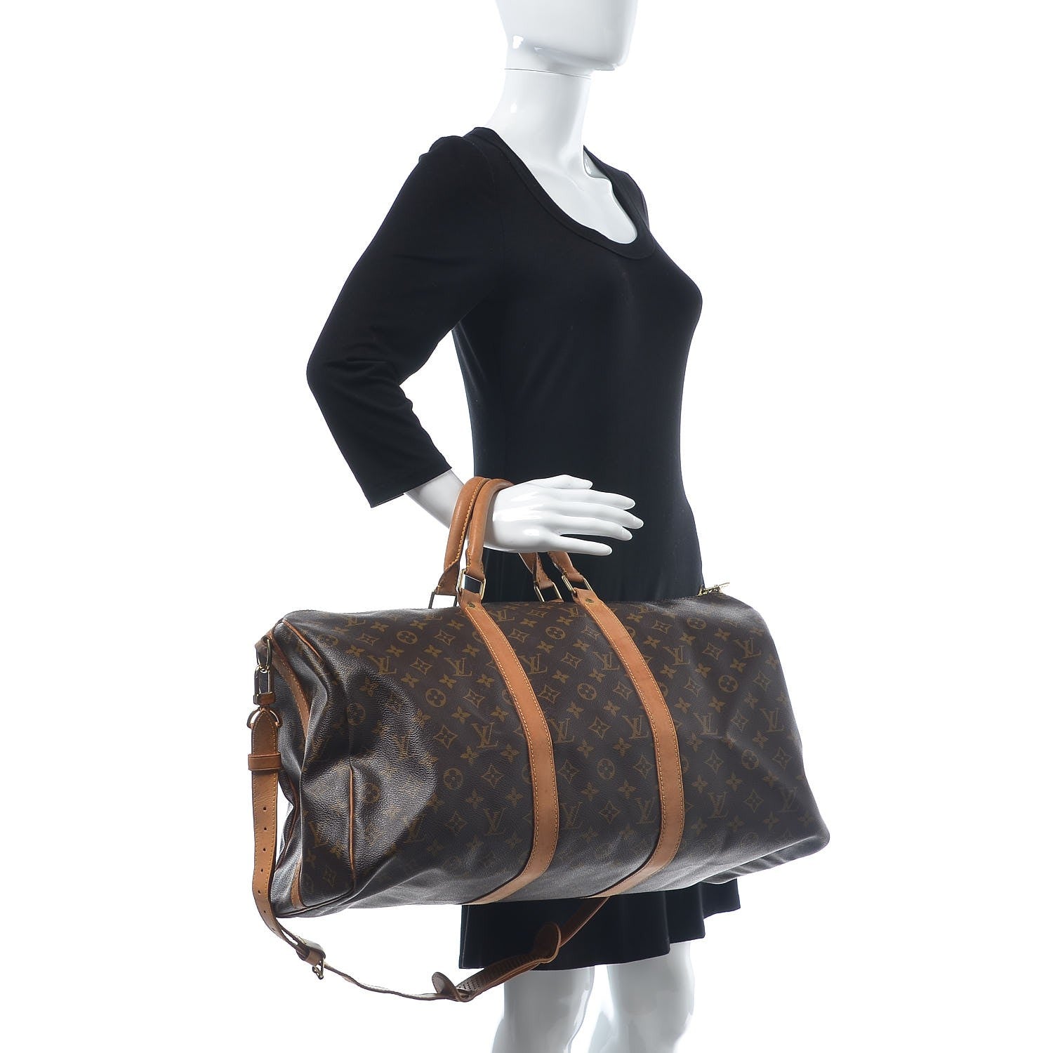 Louis Vuitton Monogram Keepall Bandouliere 50 2 of 28