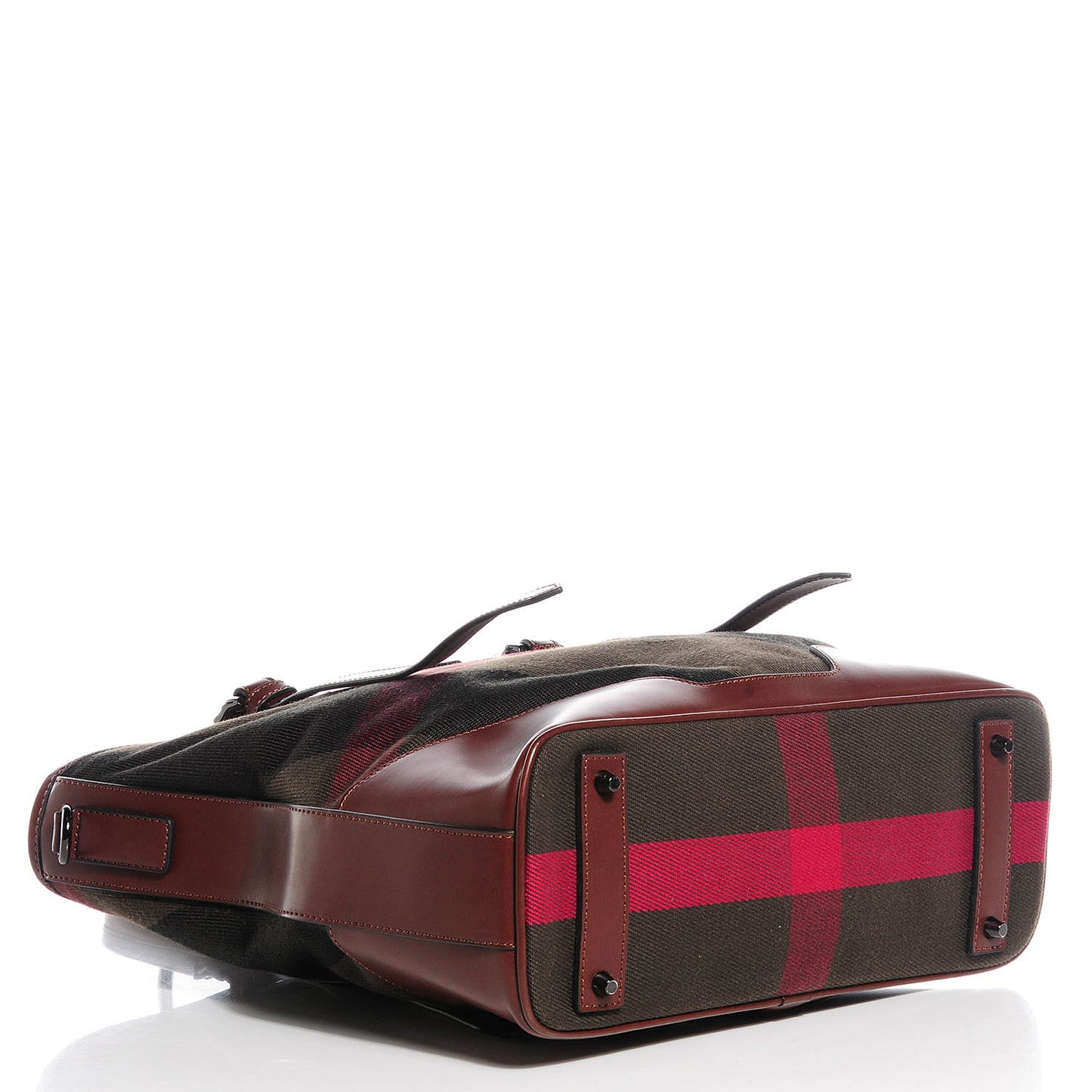 Canvas Mega Check Tote