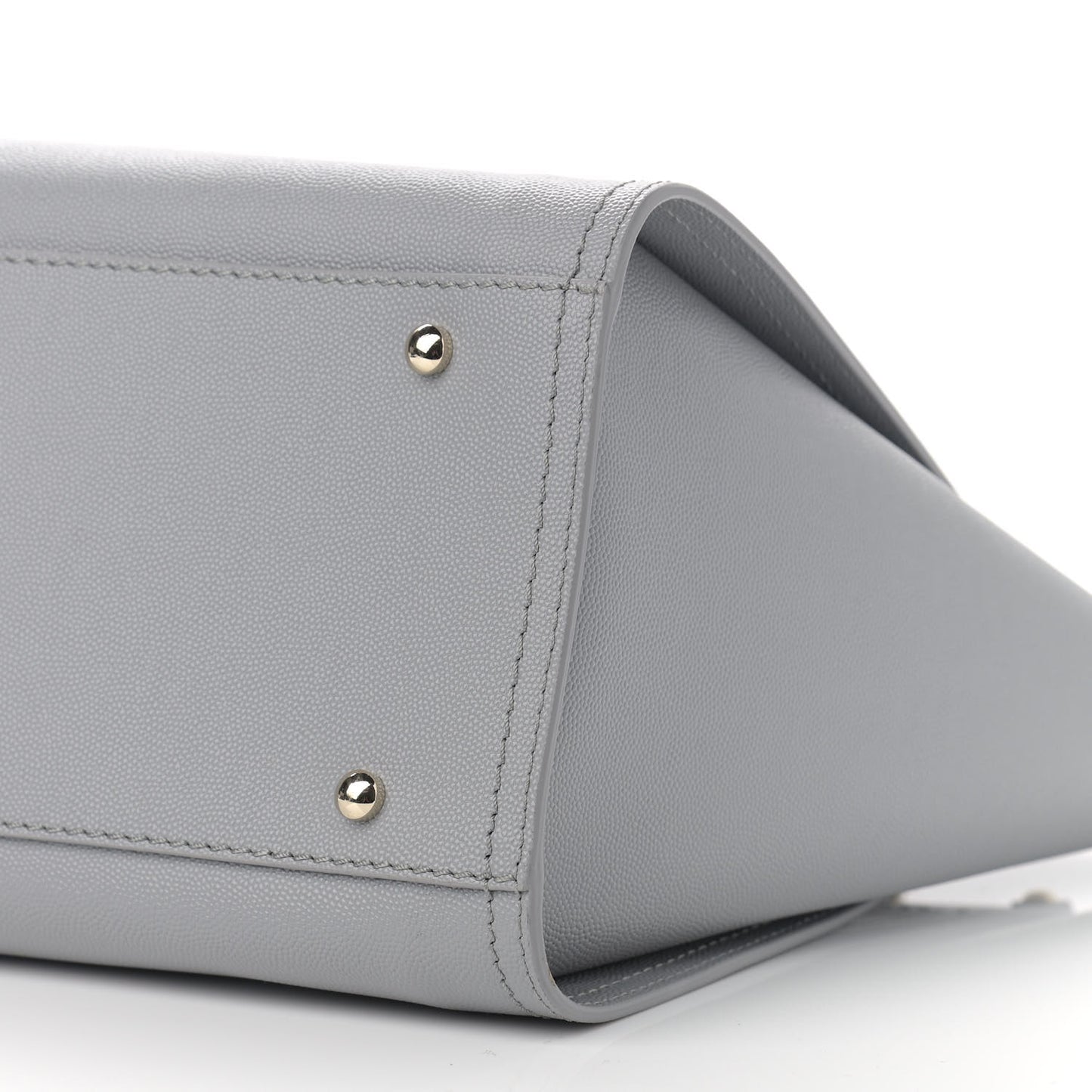 Caviar Studded Small Deauville Tote Grey