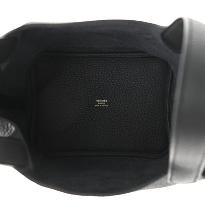 Hermes Taurillon Clemence Picotin Lock 18 PM Black 5 of 9