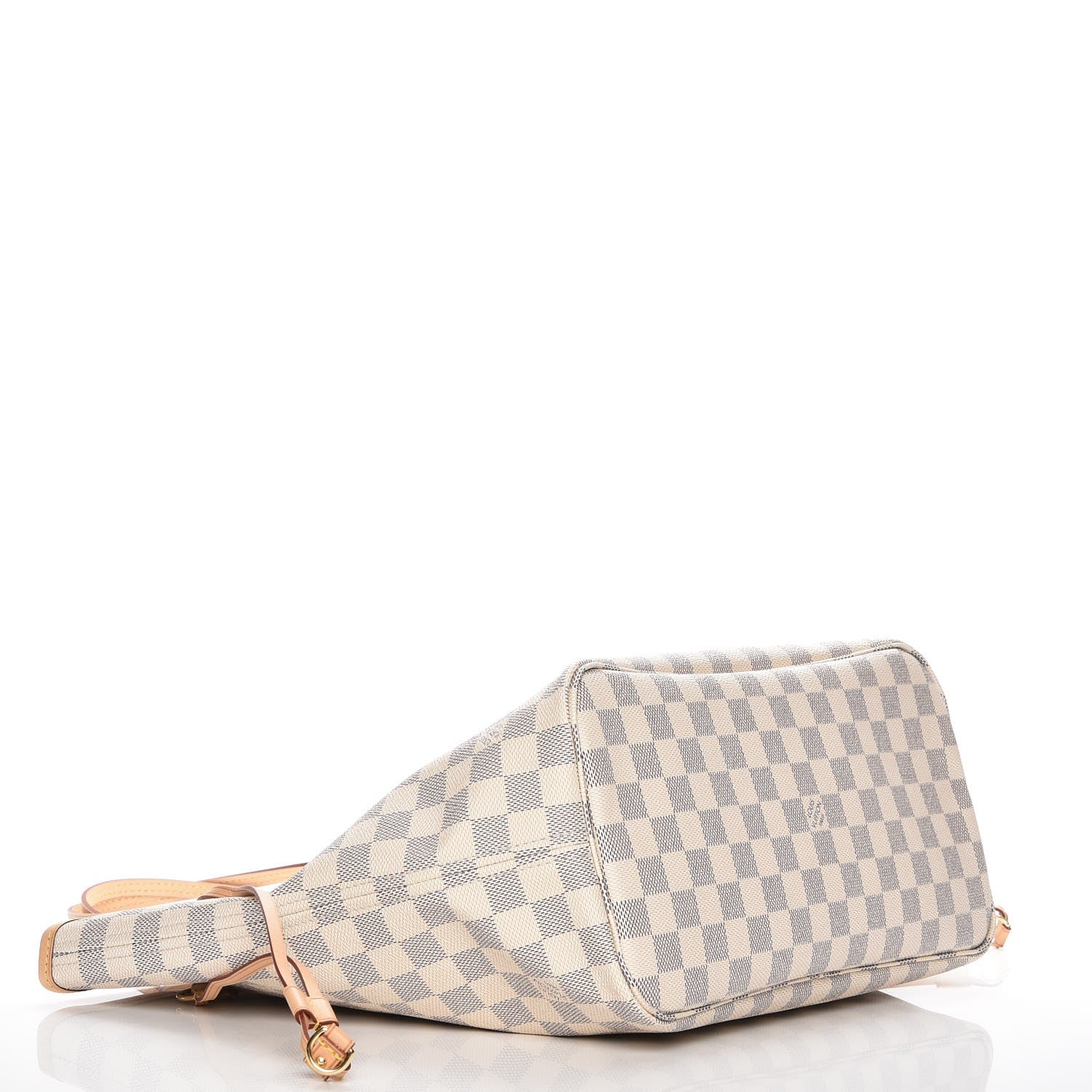 Louis Vuitton Damier Azur Neo Neverfull MM Rose Ballerine 4 of 10