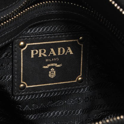 Prada Tessuto Soft Calf Tote Nero Black 6 of 10