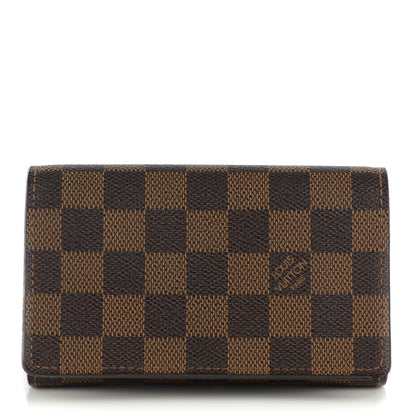 Louis Vuitton Damier Ebene Porte-Monnaie Billets Tresor Wallet 1 of 7