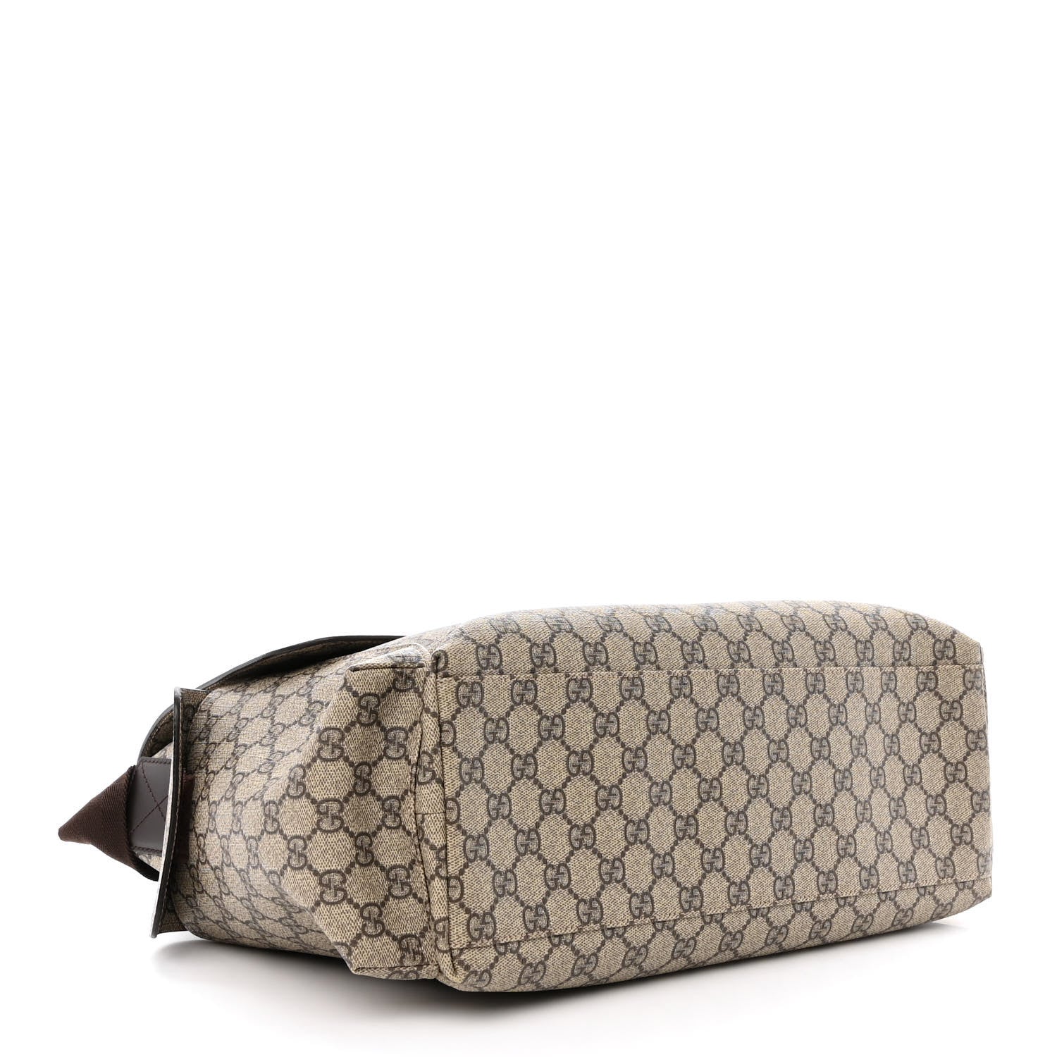 Gucci GG Plus Monogram Messenger Diaper Bag Dark Brown 4 of 10