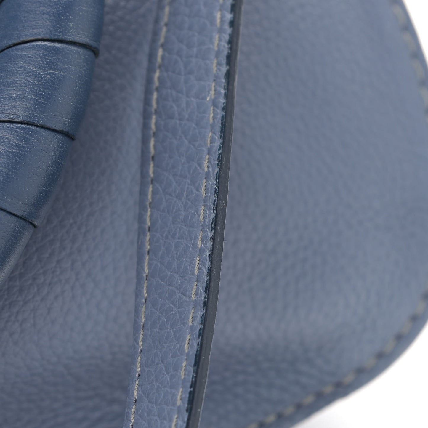 Calfskin Medium Marcie Satchel Street Blue