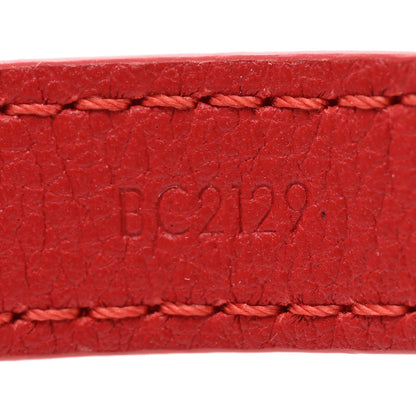 Louis Vuitton Calfskin Monogram Blooming Bracelet 19 Red 6 of 6