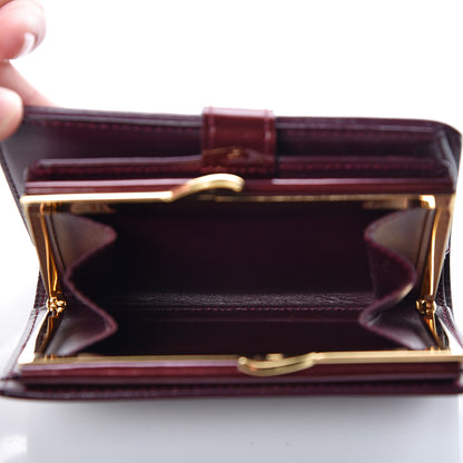 Louis Vuitton Vernis French Purse Wallet Rouge Fauviste 10 of 10