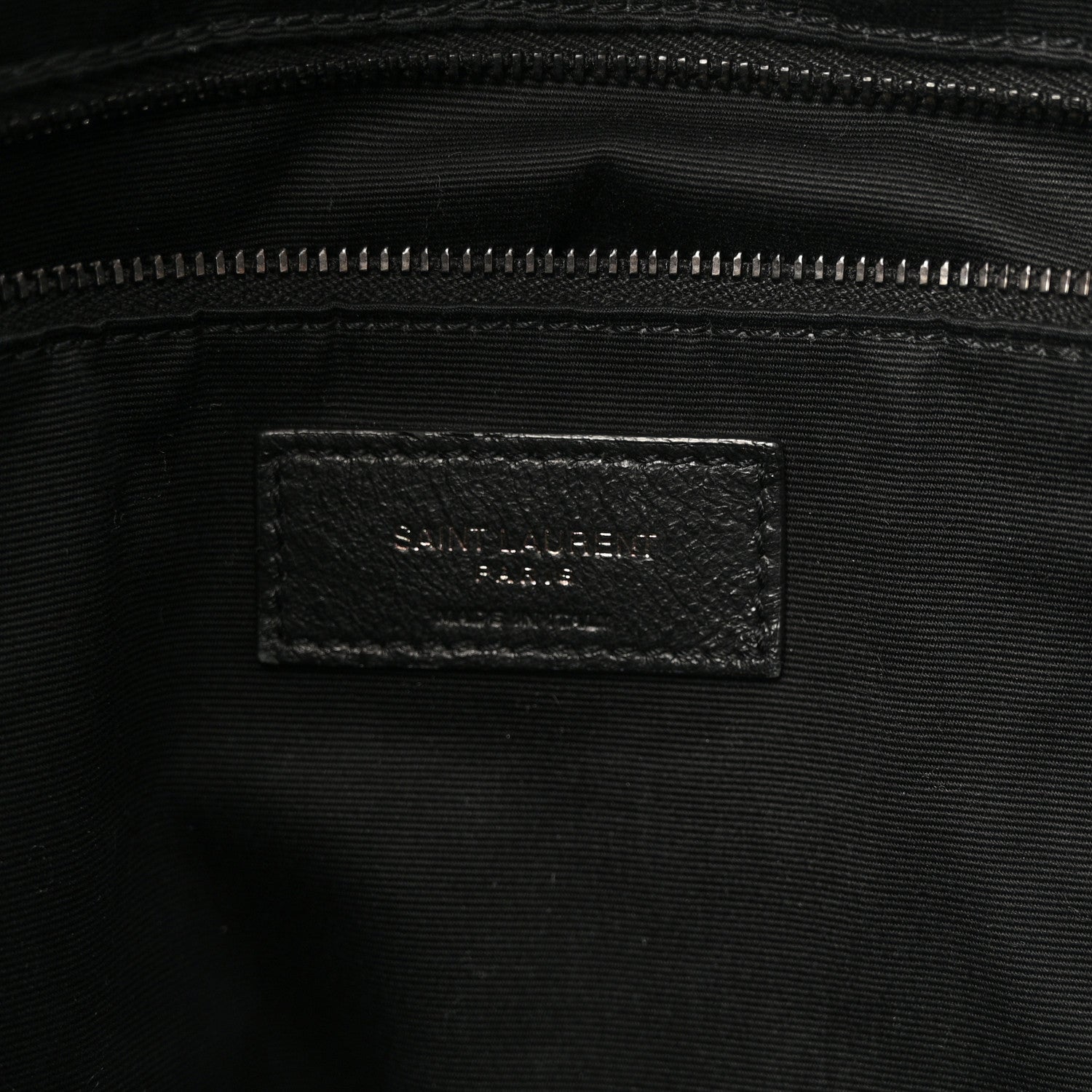 Saint Laurent Crinkled Calfskin Matelasse Monogram Large Niki Shopper Tote Black 6 of 12