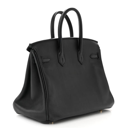 Hermes Swift Birkin 25 Black 3 of 10