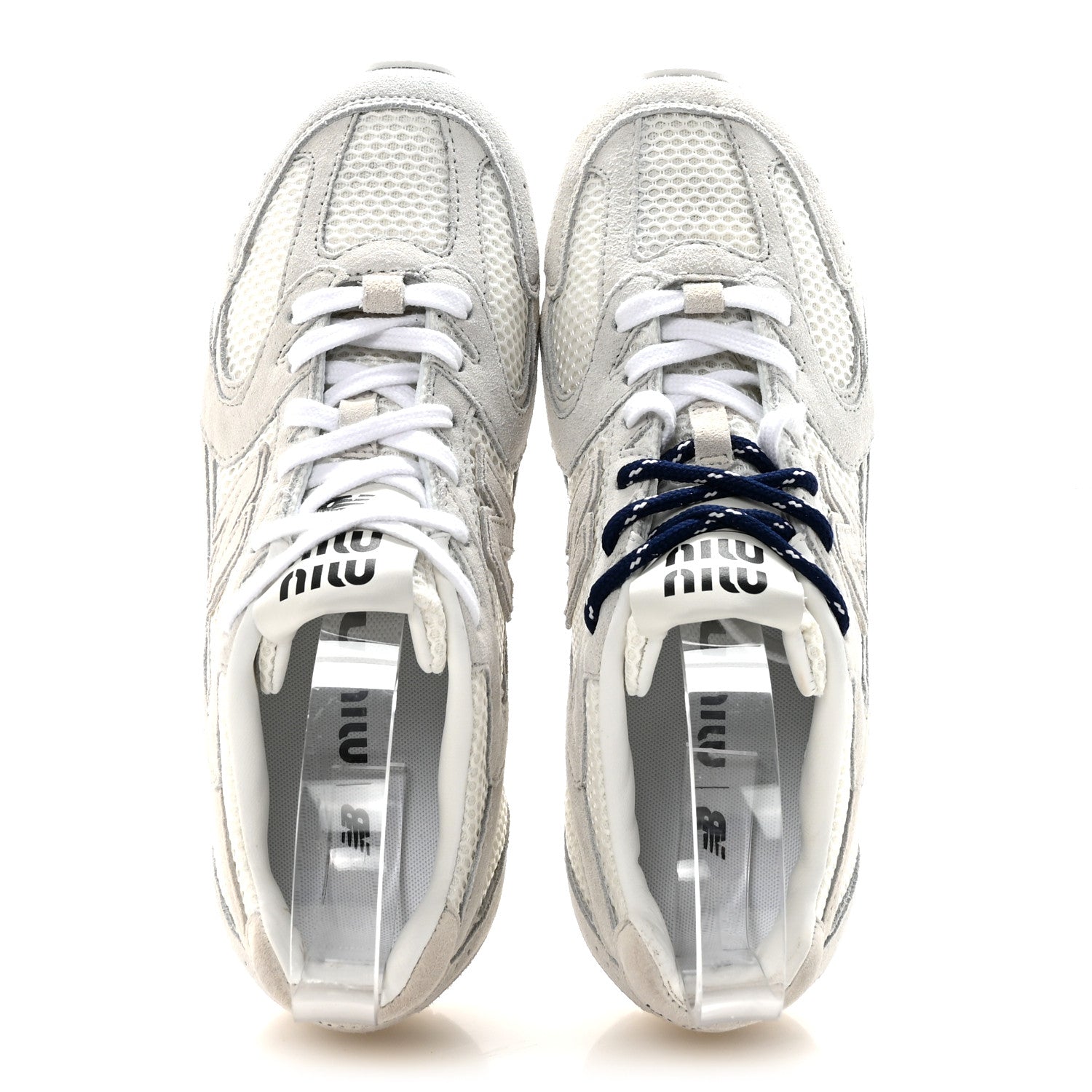 Miu Miu X NEW BALANCE Suede 530 SL Sneakers 35.5 White 2 of 10