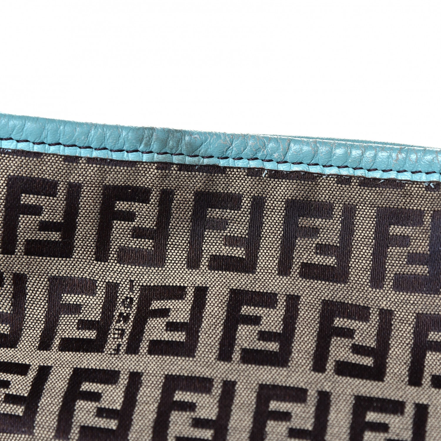 Fendi Zucchino Cuoio Chef Hobo Mogano Panna Laguna 6 of 12