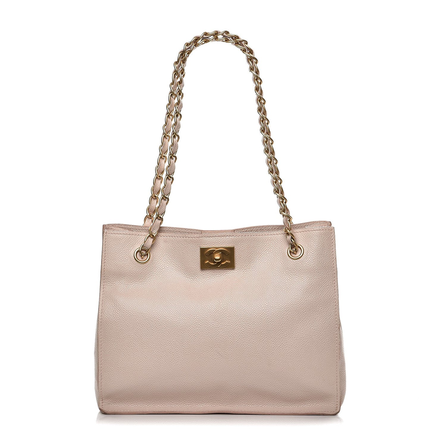 Caviar Shoulder Bag Light Pink