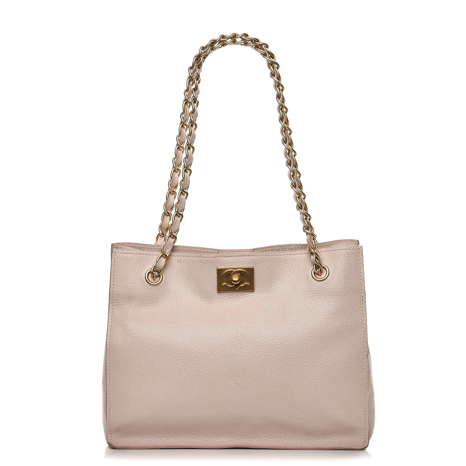 Chanel Caviar Shoulder Bag Light Pink 1 of 12