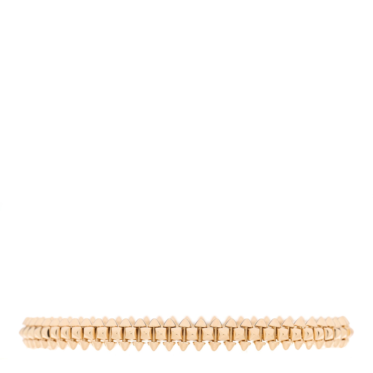 Cartier 18K Pink Gold Small Clash De Cartier Bracelet 17 2 of 4