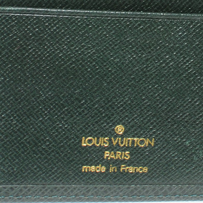 Louis Vuitton Taiga Agenda Medium Ring Epicea 6 of 7