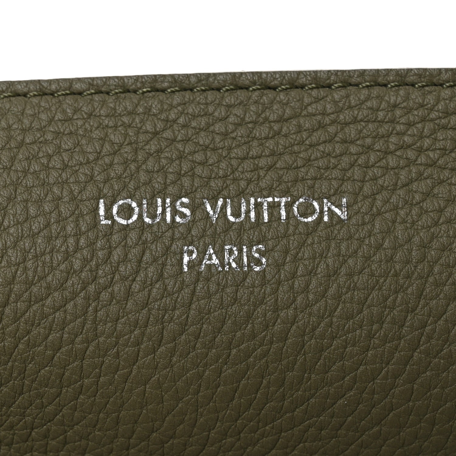 Louis Vuitton LV Touch Calfskin Reversible Verso Hobo H38  Khaki Green 7 of 10