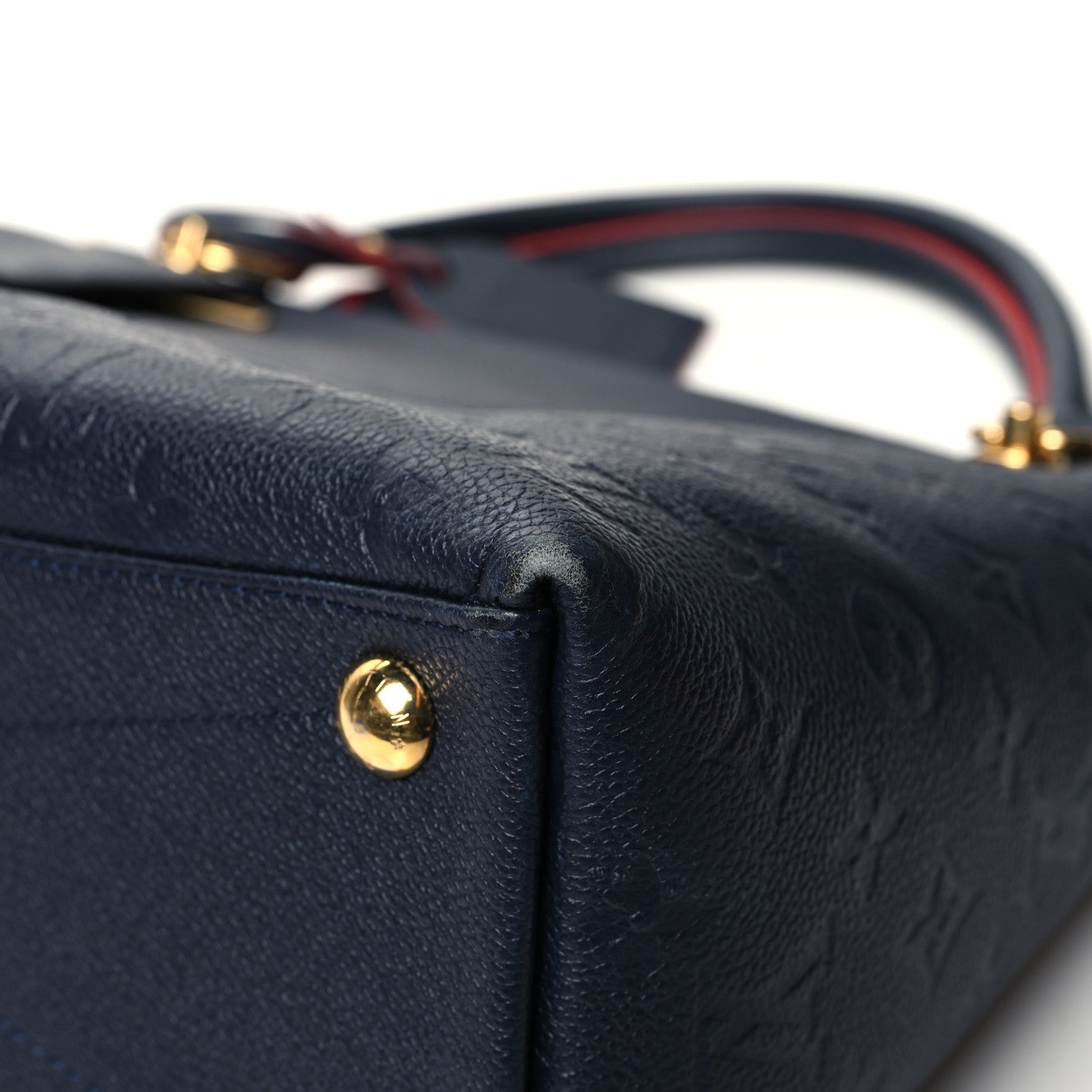 Louis Vuitton Empreinte V Tote MM Marine Rouge 11 of 13
