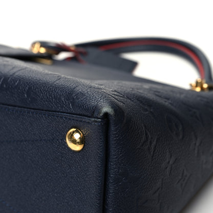 Louis Vuitton Empreinte V Tote MM Marine Rouge 11 of 13