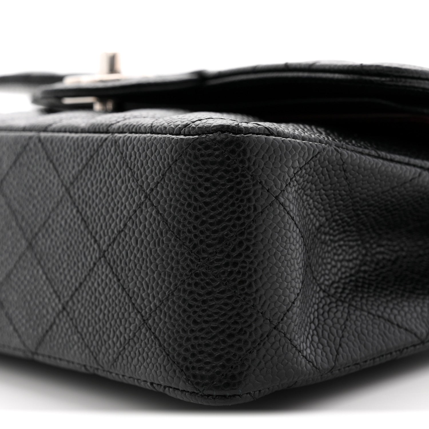 Chanel Caviar Quilted Small Double Flap Black 10 of 11