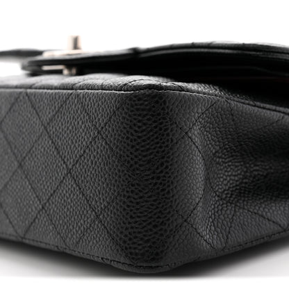 Chanel Caviar Quilted Small Double Flap Black 10 of 11