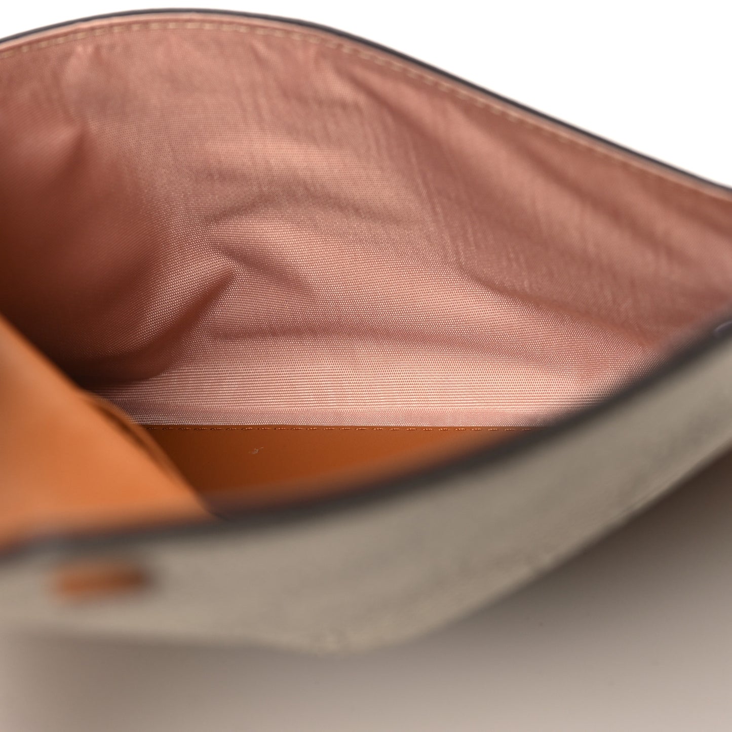 Lauretos Nappa Himmel Continental Pouch Oatmeal