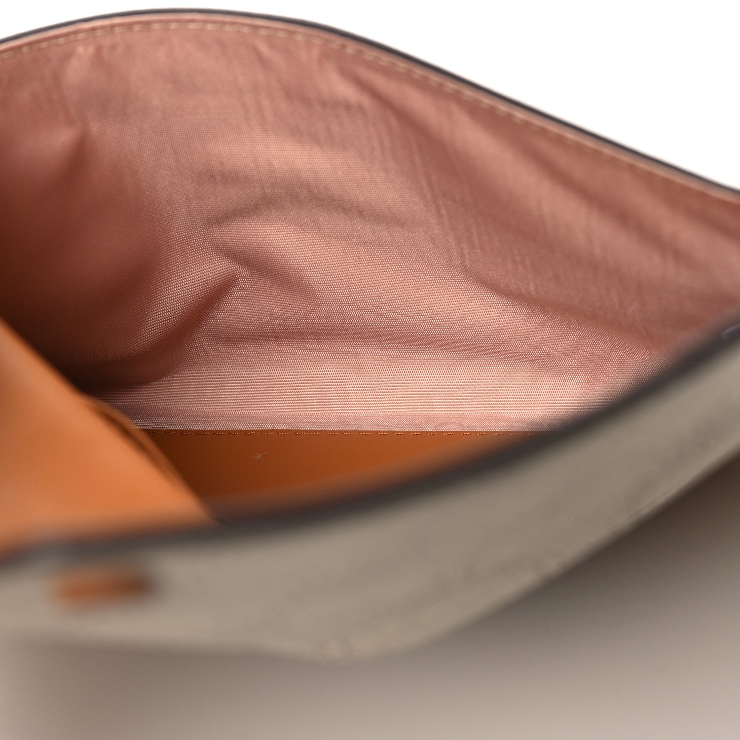 MCM Lauretos Nappa Himmel Continental Pouch Oatmeal 5 of 7