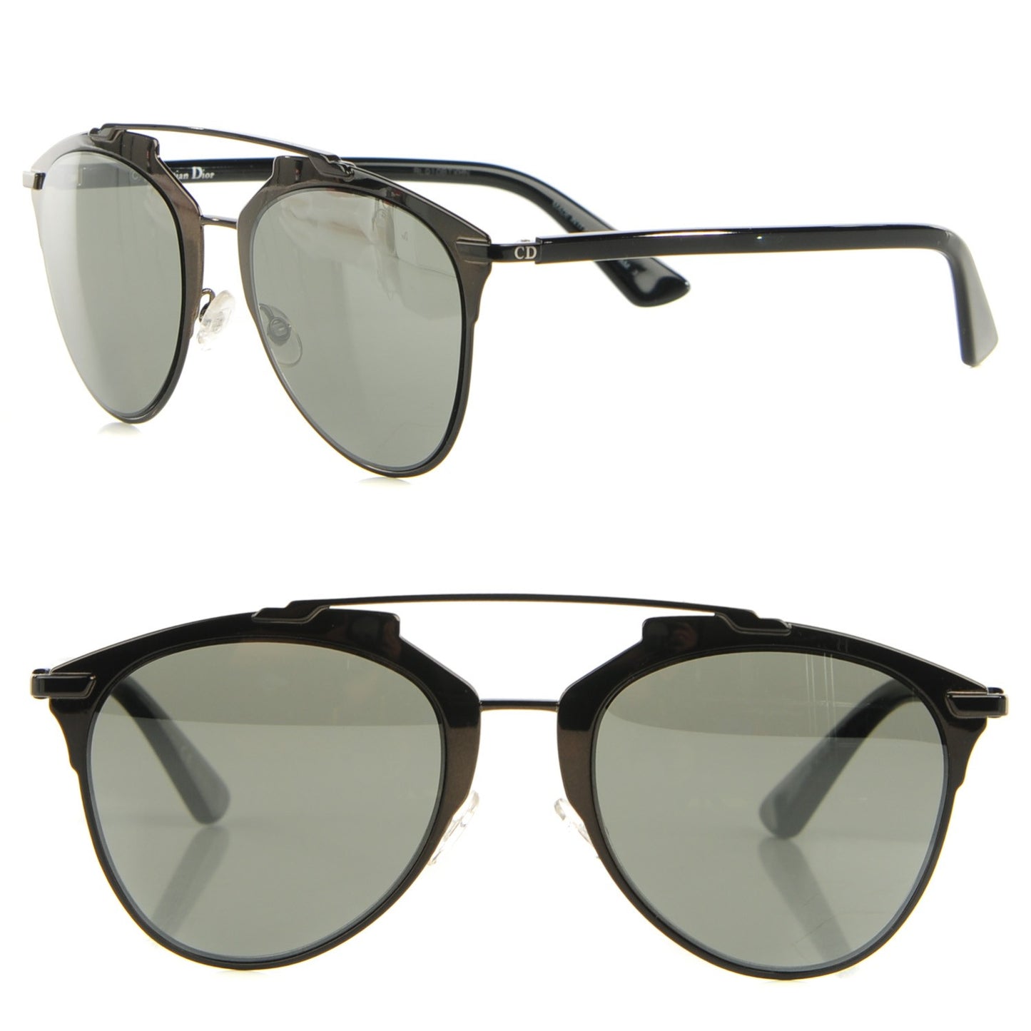 Reflected Sunglasses Black