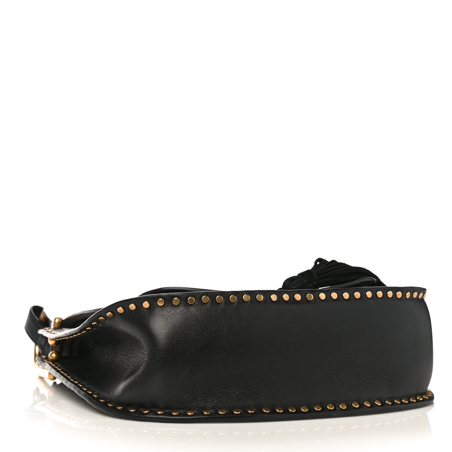 Chloe Calfskin Braided Medium Hudson Shoulder Bag Black 4 of 14