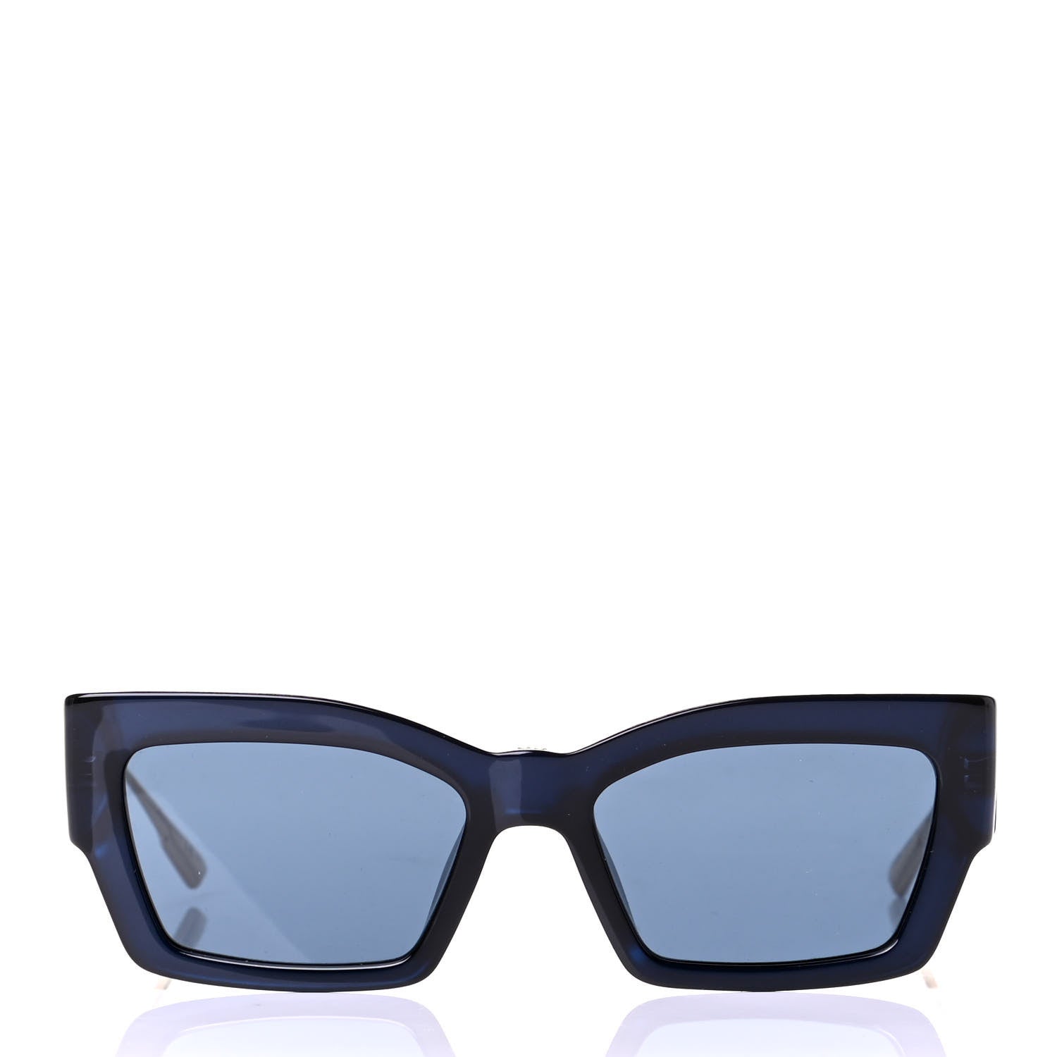 Christian Dior Acetate Cat Style Dior 2 Sunglasses Blue 2 of 4
