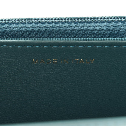 Chanel Lizard Reissue Wallet on Chain WOC Green 7 of 10