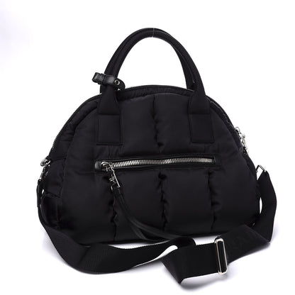 Prada Tessuto Nylon Bomber Bag Black 2 of 10