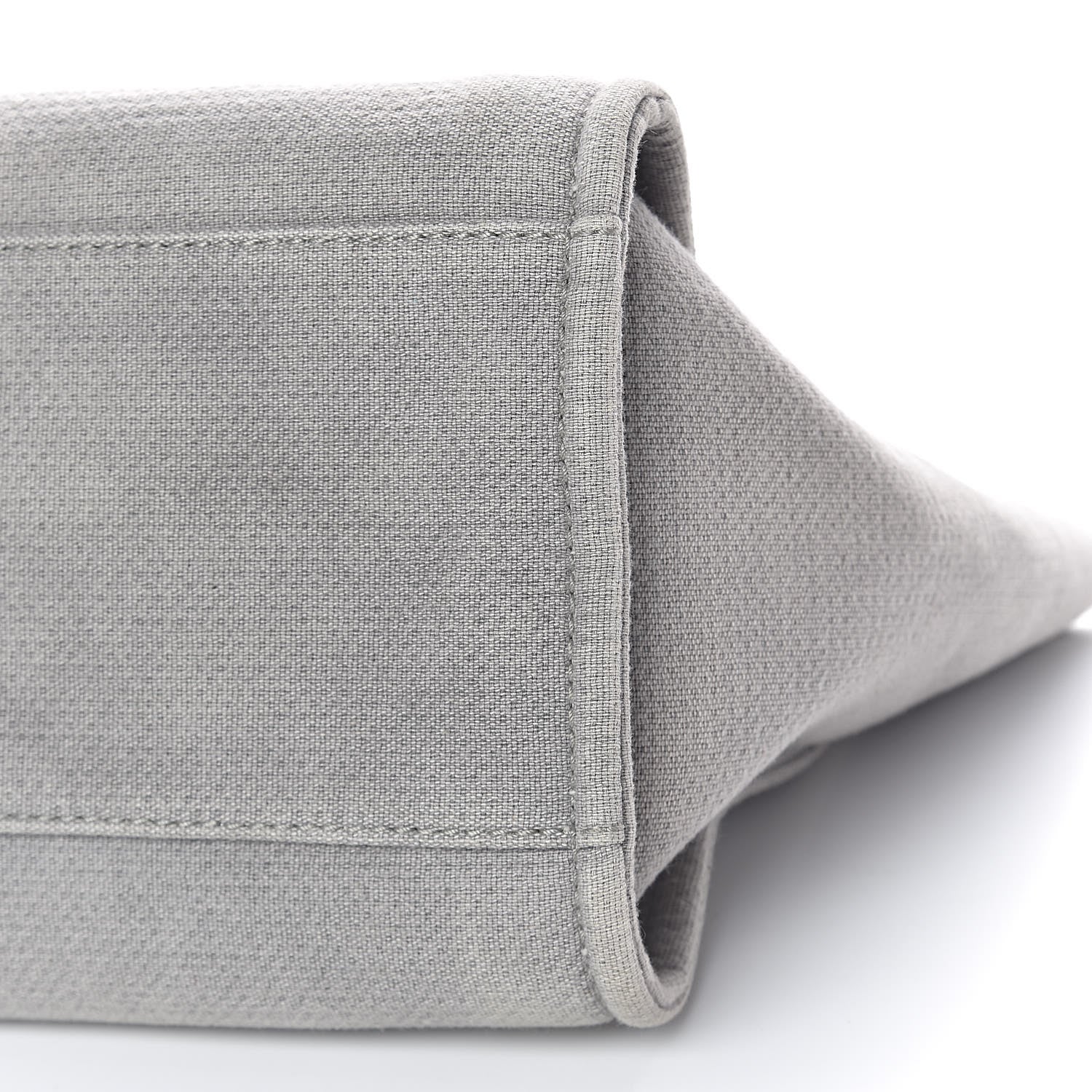 Chanel Canvas Large Deauville Tote Grey 10 of 16