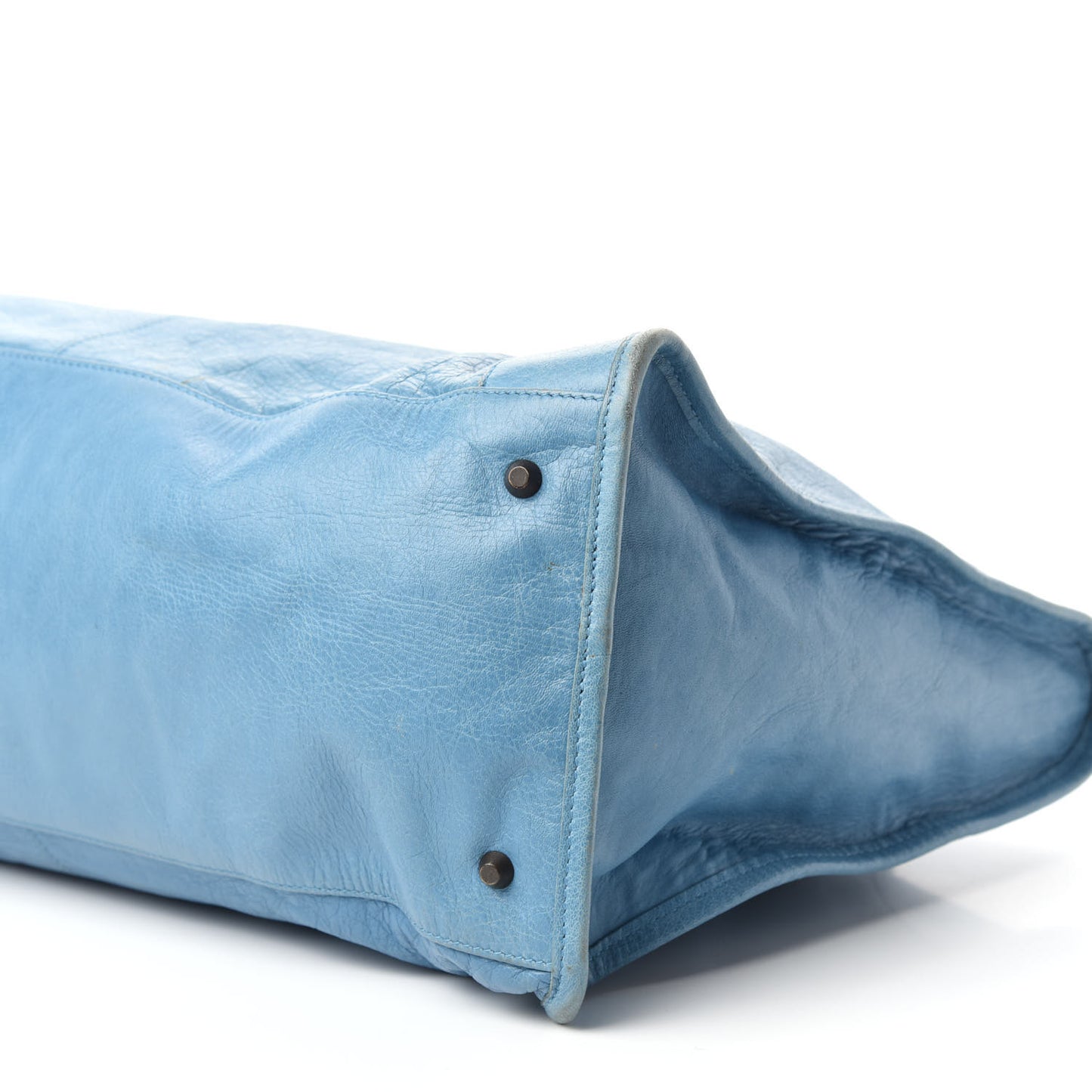 Agneau Classic Hardware Work Bleu Indigo