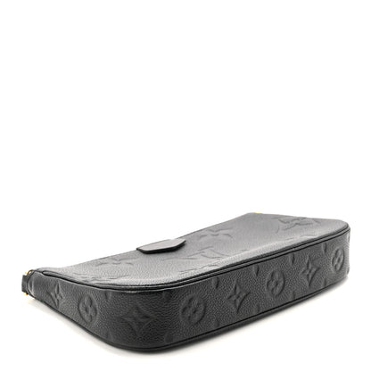 Louis Vuitton Empreinte Monogram Giant Multi Pochette Accessories Large Pochette Black 4 of 6