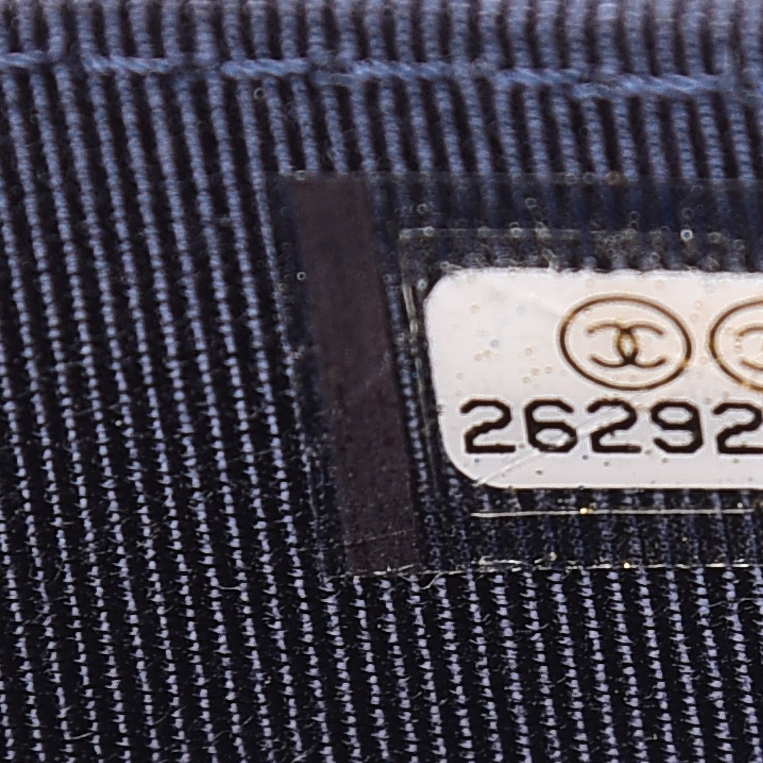 Chanel Caviar Quilted Zip Coin Purse Dark Blue 9 of 9