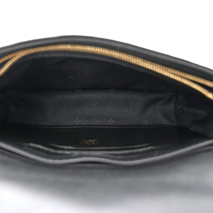 Louis Vuitton Calfskin Bubblegram Wallet On Strap Black 5 of 12