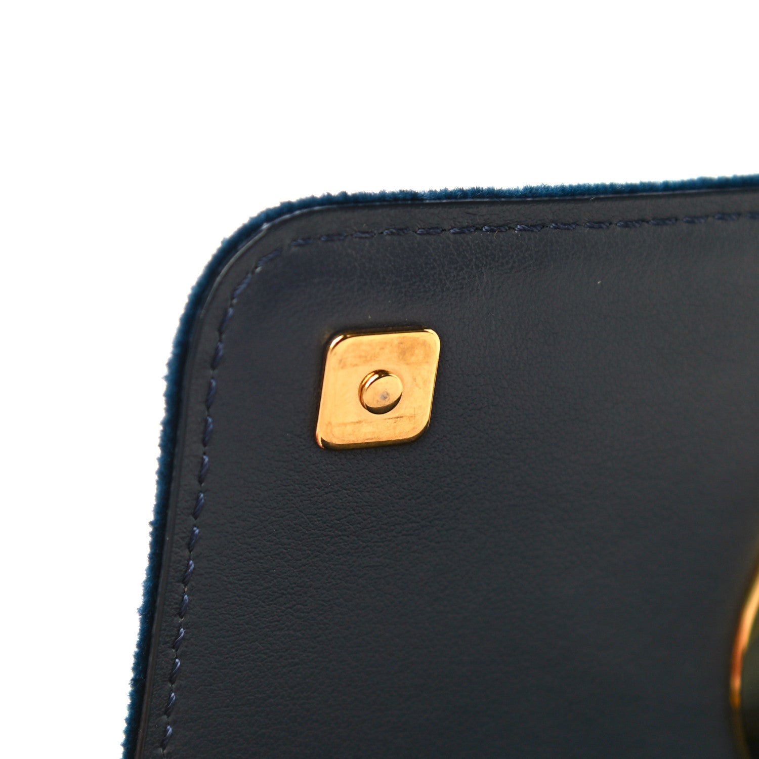 Fendi Velvet F is Fendi Wallet on Chain Blue 15 of 17