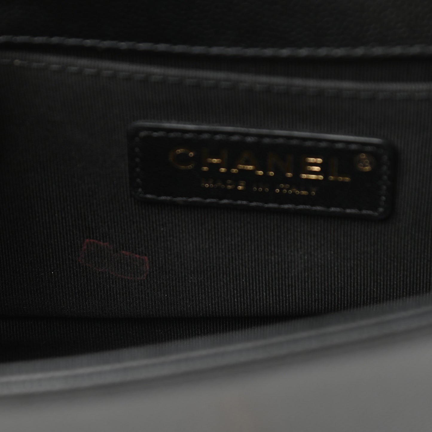 Caviar Quilted Small Boy Flap Black