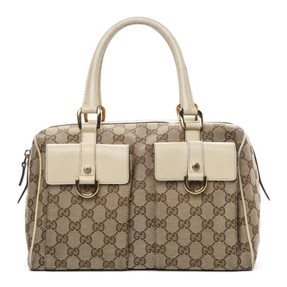 Gucci Monogram Medium Abbey Boston Off White 1 of 16