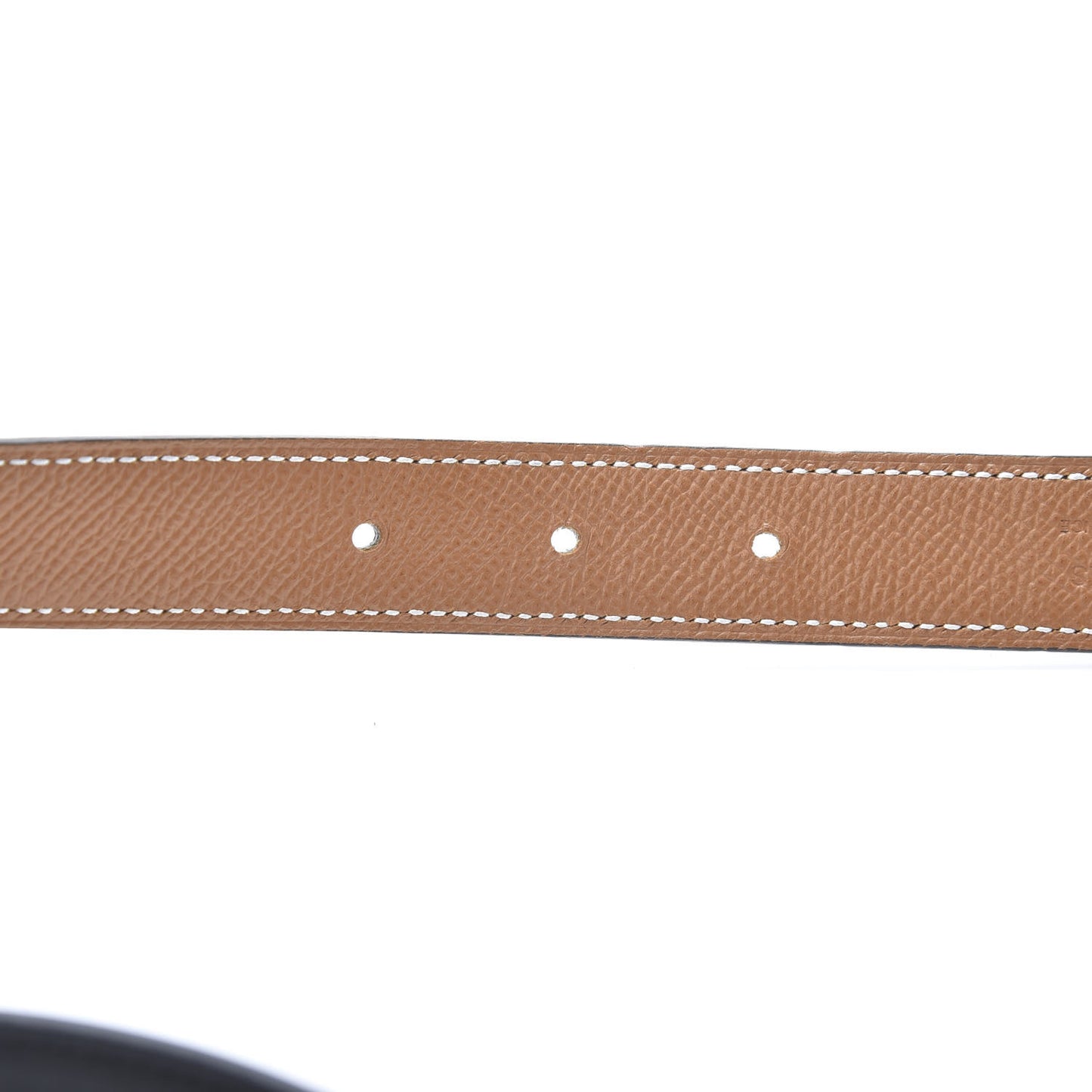 Swift Epsom 24mm Belt Strap 90 Black Gold