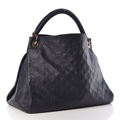 Louis Vuitton Empreinte Artsy MM Marine Rouge 3 of 11