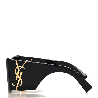 Saint Laurent Acetate Blaze Sunglasses SL M119 Black 3 of 9