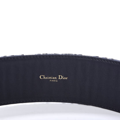 Christian Dior Oblique Diorquake Belt 70 Blue Multi 5 of 7